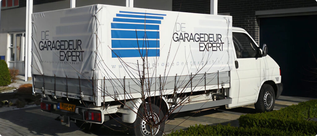 Transport sectionale garagedeur van de Garagedeur Expert