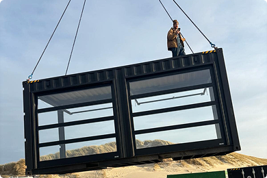 Berger Premium sectionale garagedeur Strandpaal 12 Texel