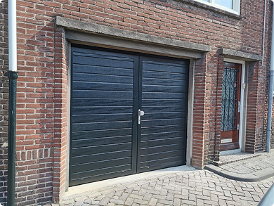 Berger Luxe-Line Twin openslaande deuren Woodgrain Plancha