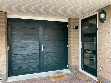 Berger Luxe-Line Twin openslaande deuren Woodgrain Ligna