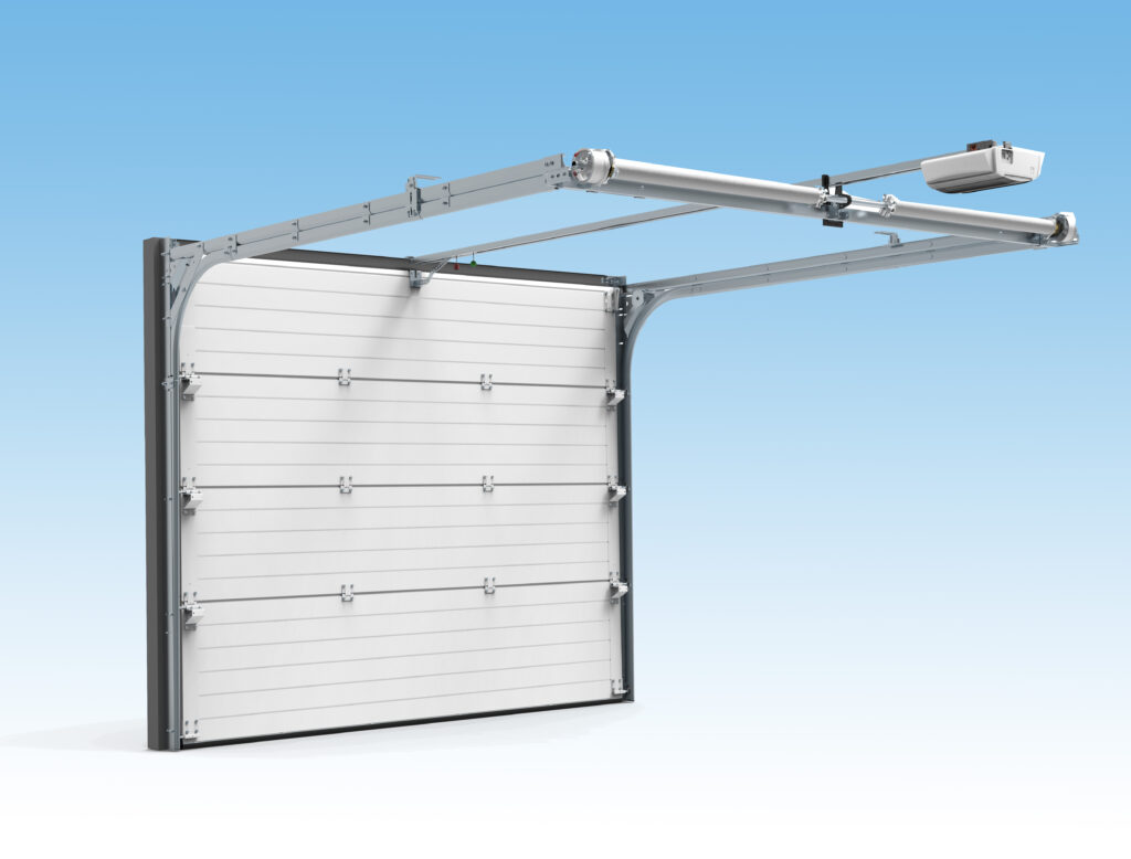 R60 geleidingssysteem met Torsieveren voor sectionale garagedeuren
