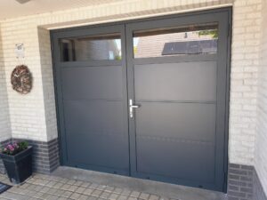 Berger Luxe-Line Twin openslaande deuren met glaspaneel