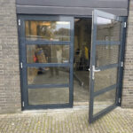 Berger Luxe-Line Twin openslaande deuren gevuld met hardglas