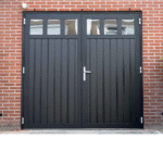 Berger Luxe-Line Twin openslaande deuren met glaspaneel