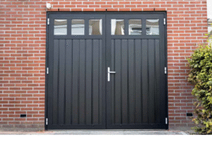 Berger Luxe-Line Twin openslaande deuren met glaspaneel