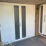 Berger Luxe-Line Twin openslaande deuren met verticale glaspanelen