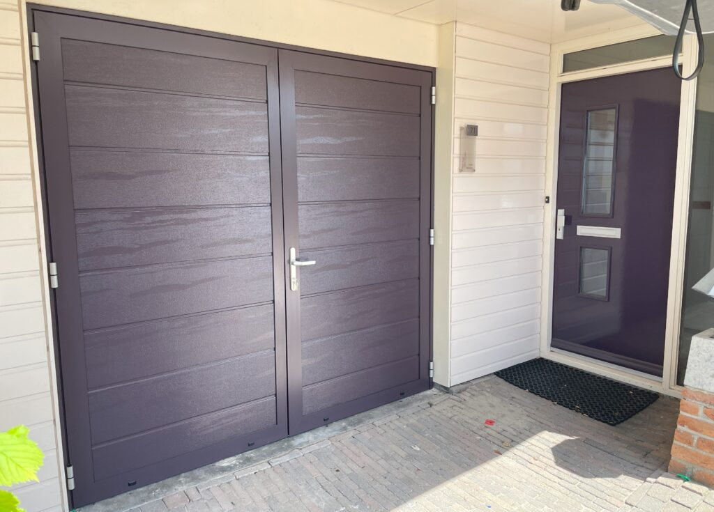 Berger Luxe-Line Twin openslaande deuren Woodgrain Ligna