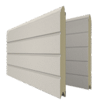 Berger paneel uitvoering Premium Stucco Colore RAL 9010