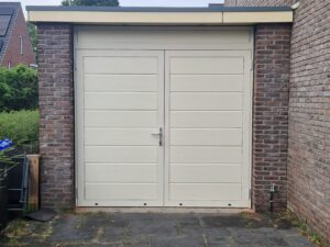 Berger Luxe-Line Twin openslaande deuren met met vast bovenpaneel