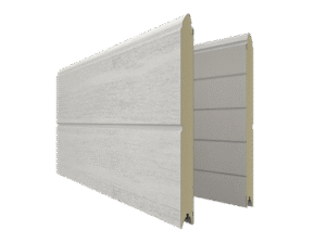 Berger paneel uitvoering Premium Woodgrain Ligna RAL 9016