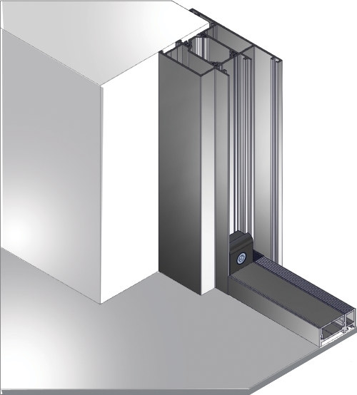 Montagemogelijkheden van openslaande garagedeuren met verschillende kozijnposities