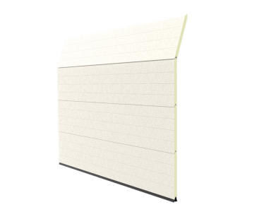 Berger paneel uitvoering Premium Stucco Colore RAL 9010