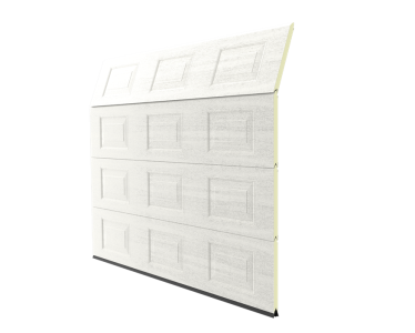 Berger paneel uitvoering Premium Woodgrain Cassetta RAL 9016