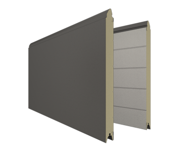 Berger paneel uitvoering Design-Line quartz RAL 7039