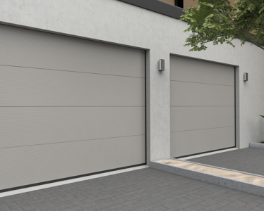 Berger paneel uitvoering Micro RAL 9007