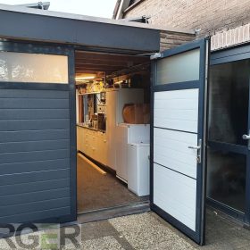 Berger Luxe-Line Twin openslaande deuren Stucco Colore