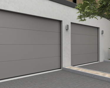 Berger paneel uitvoering Premium Satin Plano RAL 9007