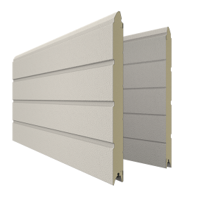 Berger paneel uitvoering Premium Stucco Colore RAL 9010