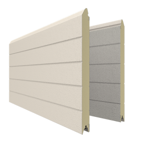 Berger paneel uitvoering Premium Stucco Colore RAL 9010