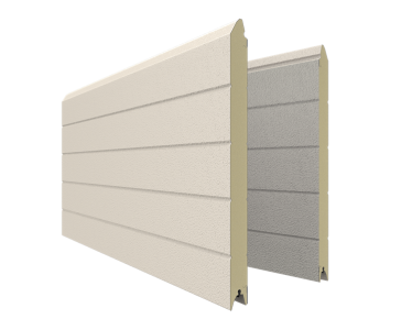Berger paneel uitvoering Premium Stucco Colore RAL 9010