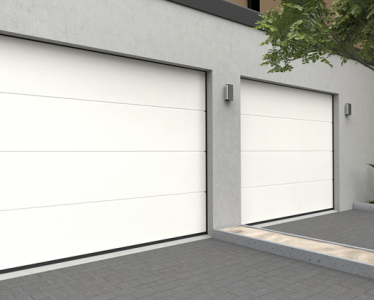 Berger paneel uitvoering Premium Stucco Plano RAL 9016