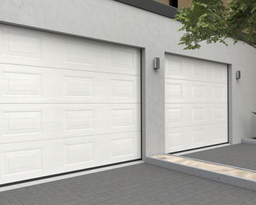 Berger paneel uitvoering Premium Woodgrain Cassetta RAL 9016