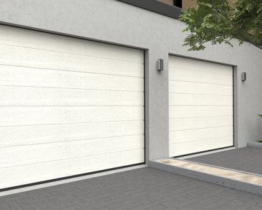 Berger paneel uitvoering Premium Woodgrain Ligna RAL 9016