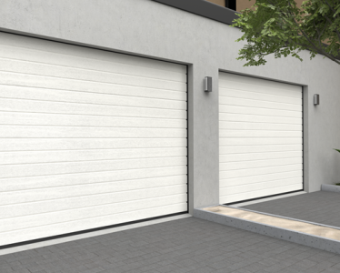 Berger paneel uitvoering Premium Woodgrain Plancha RAL 9016